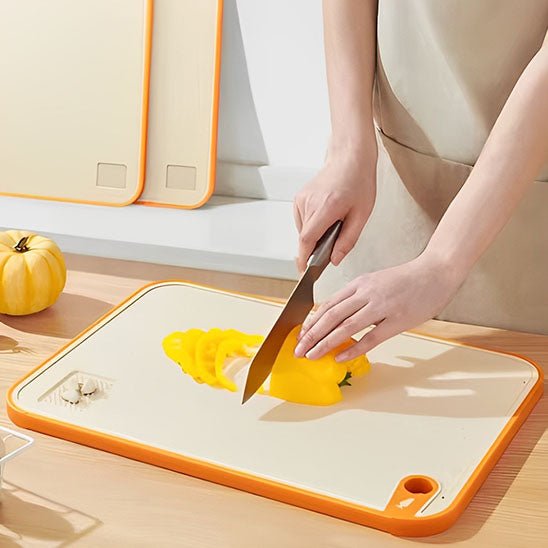 Planche à découper professionnelle | Double face en paille de blé - Fanumano Accessoires de Cuisine