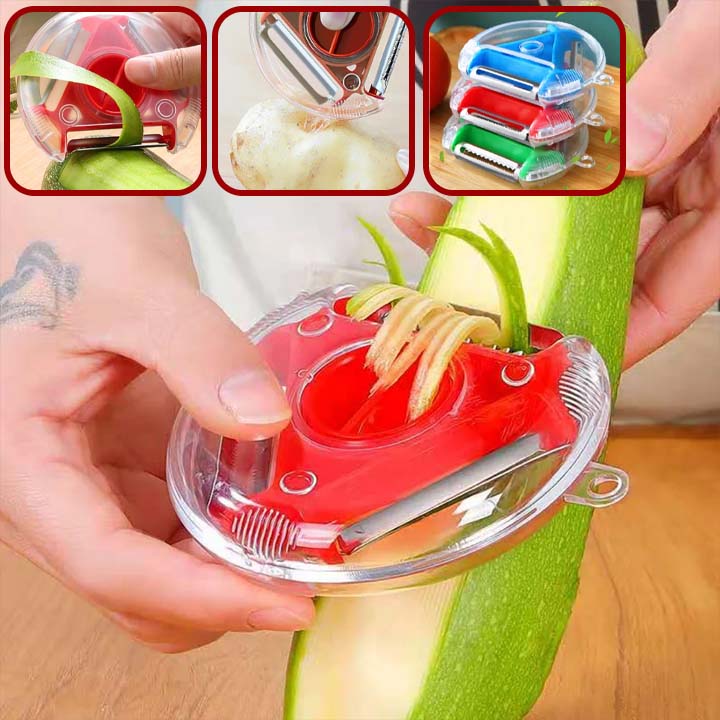 Éplucheur 3 en 1- PeelerMagic™ - Fanumano Accessoires de Cuisine