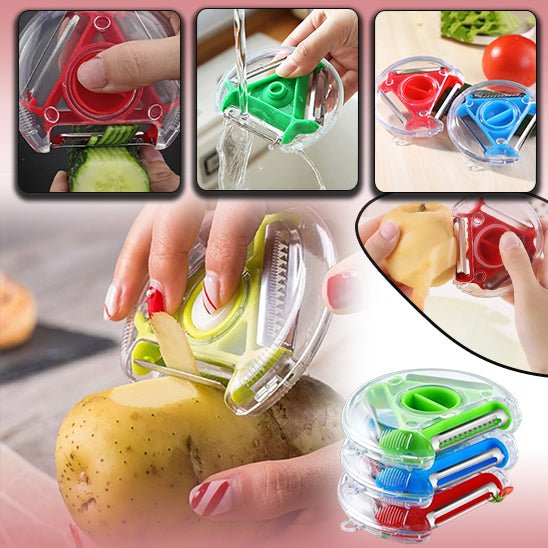 Éplucheur 3 en 1- PeelerMagic™ - Fanumano Accessoires de Cuisine