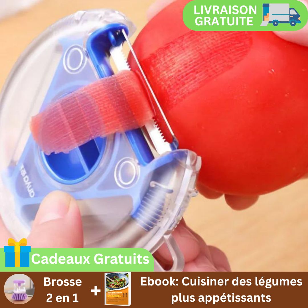 Éplucheur 3 en 1- PeelerMagic™ - Fanumano Accessoires de Cuisine