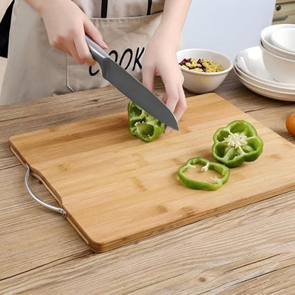 Planche à découper bois | Bambou Naturel - Fanumano Accessoires de Cuisine