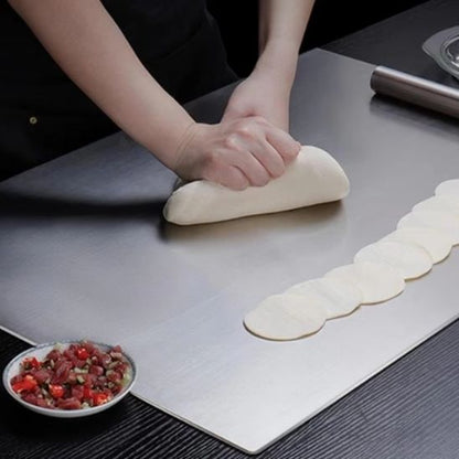Planche a decouper | en acier avec rebord - Fanumano Accessoires de Cuisine