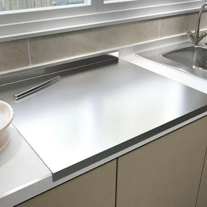 Planche a decouper | en acier avec rebord - Fanumano Accessoires de Cuisine